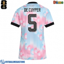 Fotballdrakt Dame Belgia Maxim De Cuyper #5 Bortedrakt VM 2026 Kortermet